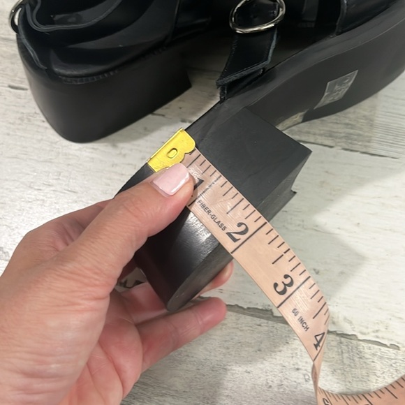 Anthropologie Black Heeled sandals Size 41 - Picture 8 of 8